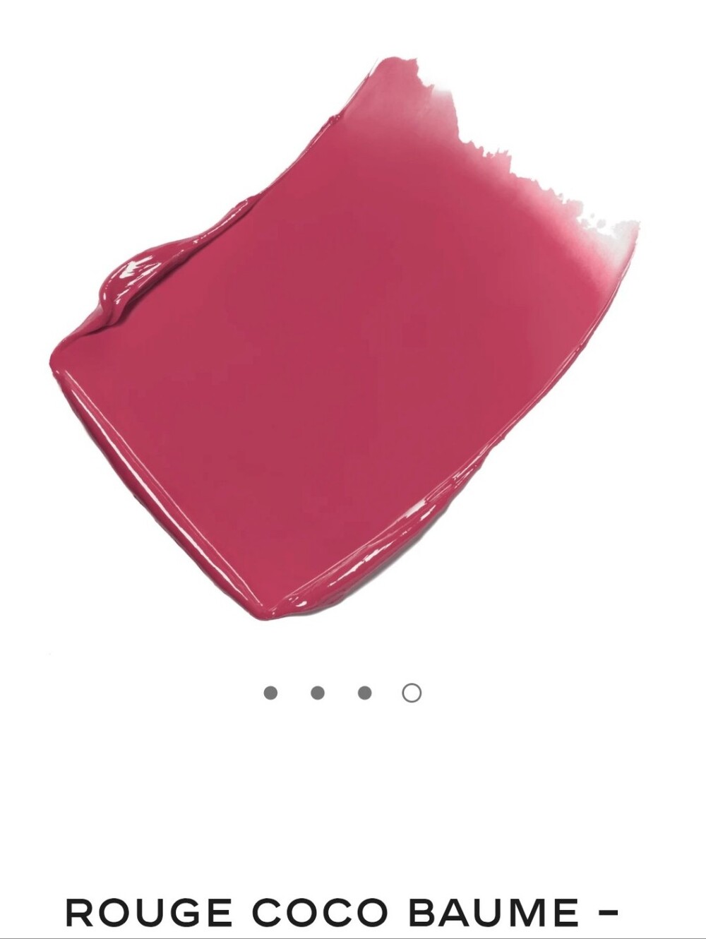 New In Box- Chanel Rouge Coco Baume- Shine 762 Rasberry Kiss - Picture 7 of 7